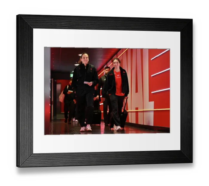 Framed Print : Arsenal v West Ham United - Barclays Women's Super League Arsenal v West Ham United - Barclays Women's Super League