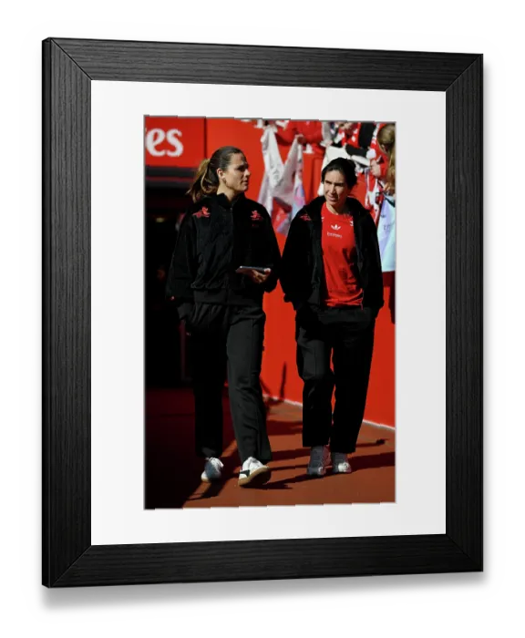 Framed Print : Arsenal v West Ham United - Barclays Women's Super League Arsenal v West Ham United - Barclays Women's Super League