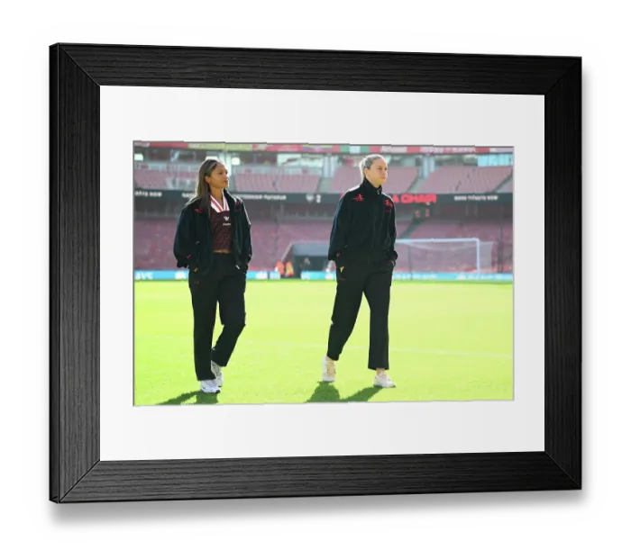 Framed Print : Arsenal v West Ham United - Barclays Women's Super League Arsenal v West Ham United - Barclays Women's Super League
