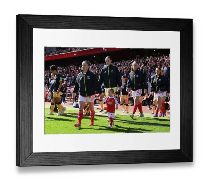 Framed Print : Arsenal v West Ham United - Barclays Women's Super League Arsenal v West Ham United - Barclays Women's Super League
