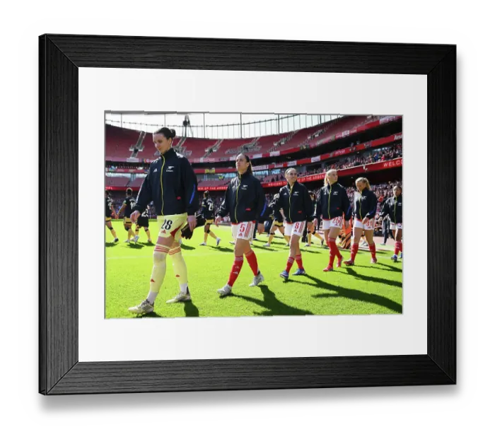 Framed Print : Arsenal v West Ham United - Barclays Women's Super League Arsenal v West Ham United - Barclays Women's Super League