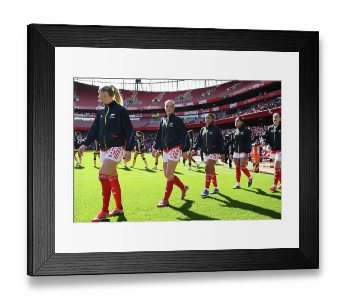 Framed Print : Arsenal v West Ham United - Barclays Women's Super League Arsenal v West Ham United - Barclays Women's Super League