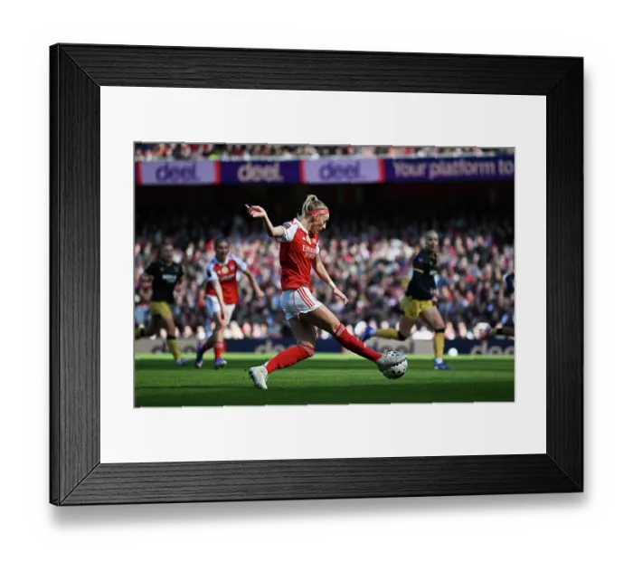 Framed Print : Arsenal v West Ham United - Barclays Women's Super League Arsenal v West Ham United - Barclays Women's Super League