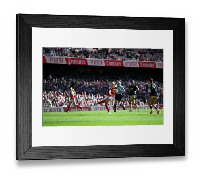Framed Print : Arsenal v West Ham United - Barclays Women's Super League Arsenal v West Ham United - Barclays Women's Super League