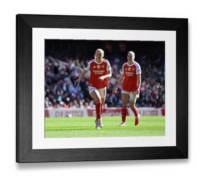 Framed Print : Arsenal v West Ham United - Barclays Women's Super League Arsenal v West Ham United - Barclays Women's Super League