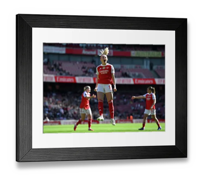 Framed Print : Arsenal v West Ham United - Barclays Women's Super League Arsenal v West Ham United - Barclays Women's Super League
