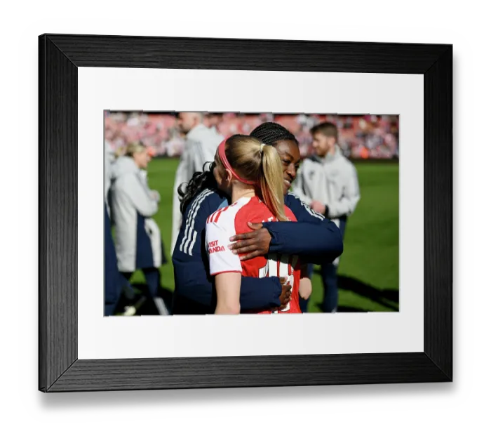 Framed Print : Arsenal v West Ham United - Barclays Women's Super League Arsenal v West Ham United - Barclays Women's Super League