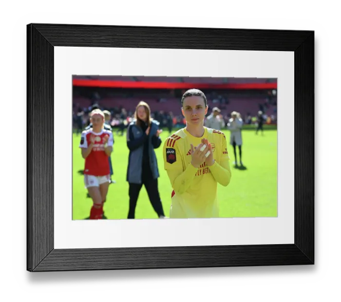 Framed Print : Arsenal v West Ham United - Barclays Women's Super League Arsenal v West Ham United - Barclays Women's Super League