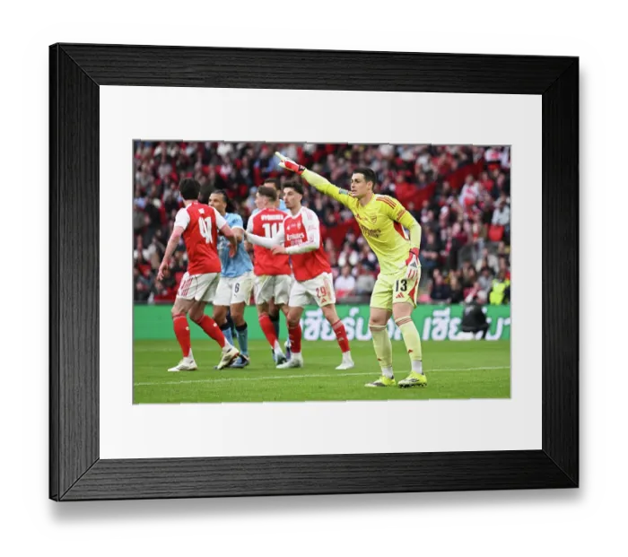 Framed Print : Arsenal v Manchester City - Carabao Cup Final