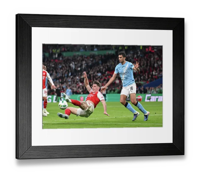 Framed Print : Arsenal v Manchester City - Carabao Cup Final Framed Print : Arsenal v Manchester City - Carabao Cup Final