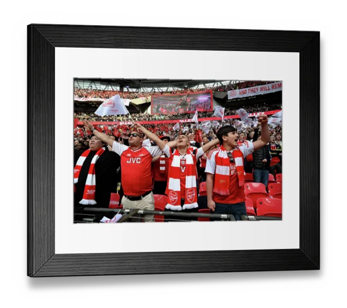 Framed Print : Arsenal v Manchester City - Carabao Cup Final