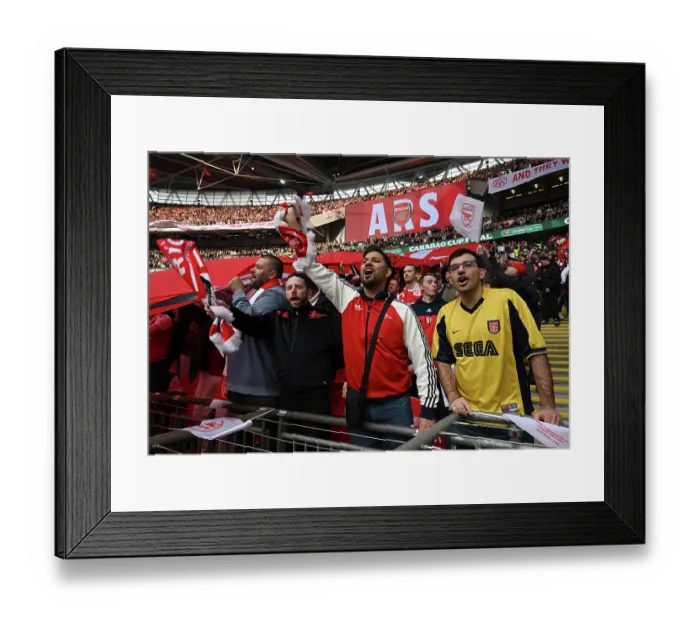 Framed Print : Arsenal v Manchester City - Carabao Cup Final Framed Print : Arsenal v Manchester City - Carabao Cup Final