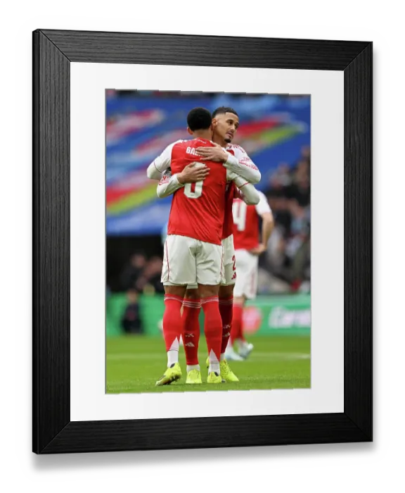 Framed Print : Arsenal v Manchester City - Carabao Cup Final