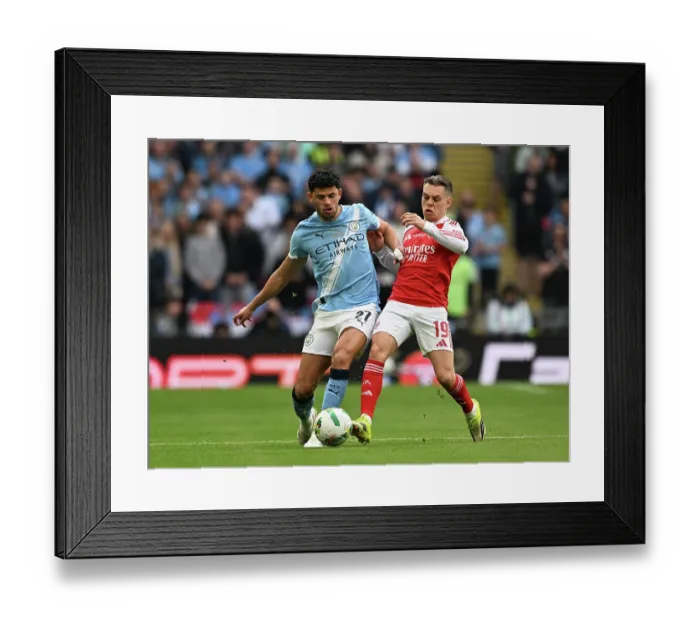 Framed Print : Arsenal v Manchester City - Carabao Cup Final