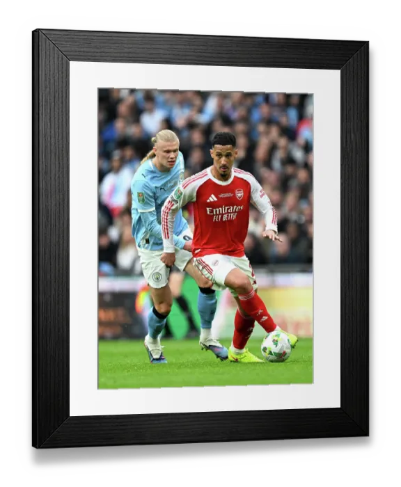 Framed Print : Arsenal v Manchester City - Carabao Cup Final