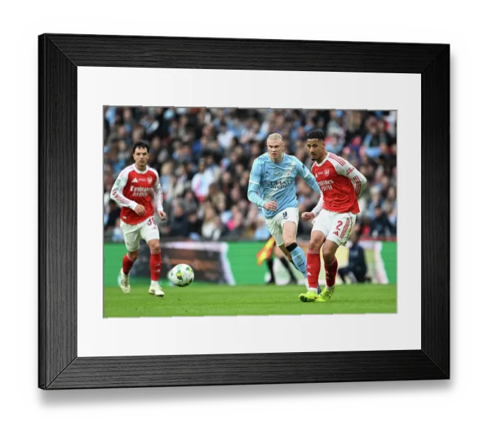 Framed Print : Arsenal v Manchester City - Carabao Cup Final Framed Print : Arsenal v Manchester City - Carabao Cup Final