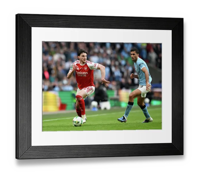 Framed Print : Arsenal v Manchester City - Carabao Cup Final