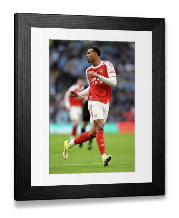 Framed Print : Arsenal v Manchester City - Carabao Cup Final