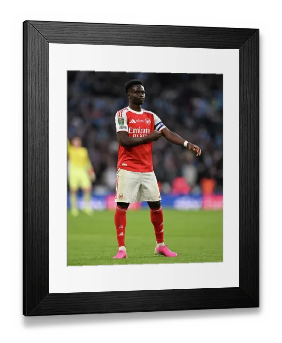 Framed Print : Arsenal v Manchester City - Carabao Cup Final Framed Print : Arsenal v Manchester City - Carabao Cup Final