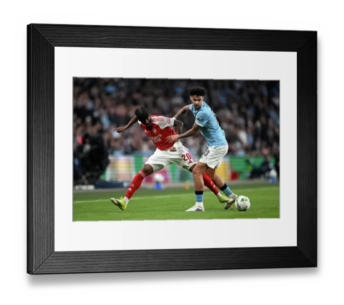 Framed Print : Arsenal v Manchester City - Carabao Cup Final
