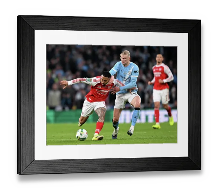 Framed Print : Arsenal v Manchester City - Carabao Cup Final