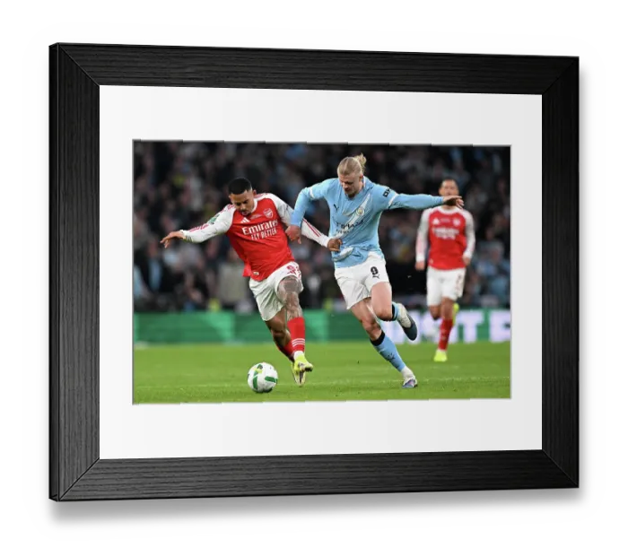 Framed Print : Arsenal v Manchester City - Carabao Cup Final