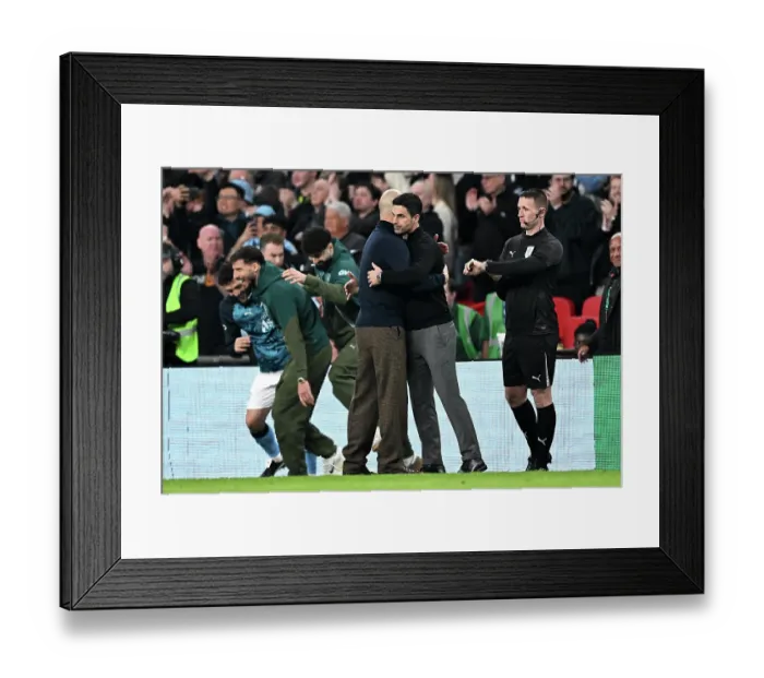 Framed Print : Arsenal v Manchester City - Carabao Cup Final