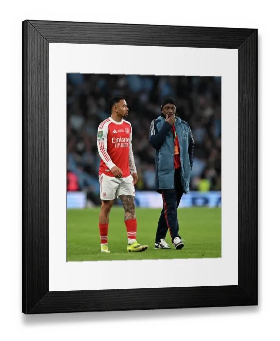 Framed Print : Arsenal v Manchester City - Carabao Cup Final
