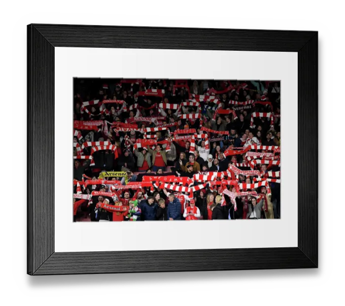 Framed Print : Arsenal v Chelsea - UEFA Women's Champions League 2025 / 26 Quarter-finals First Leg Arsenal v Chelsea - UEFA Women's Champions League 2025 / 26 Quarter-finals First Leg