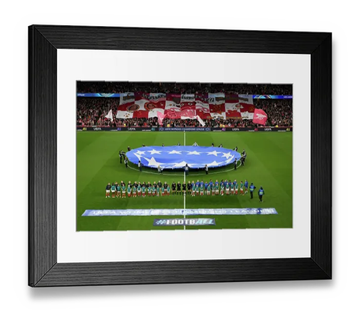 Framed Print : Arsenal v Chelsea - UEFA Women's Champions League 2025 / 26 Quarter-finals First Leg Framed Print : Arsenal v Chelsea - UEFA Women's Champions League 2025 / 26 Quarter-finals First Leg