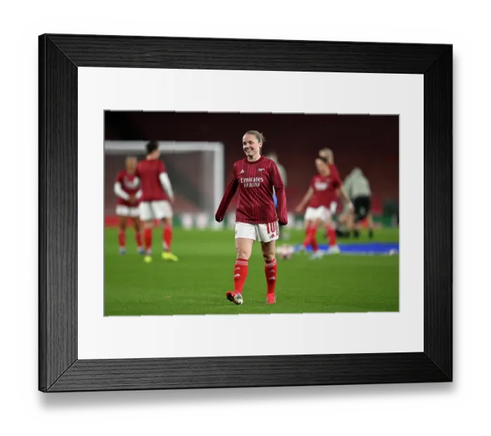 Framed Print : Arsenal v Chelsea - UEFA Women's Champions League 2025 / 26 Quarter-finals First Leg Framed Print : Arsenal v Chelsea - UEFA Women's Champions League 2025 / 26 Quarter-finals First Leg