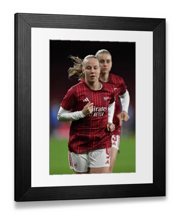 Framed Print : Arsenal v Chelsea - UEFA Women's Champions League 2025 / 26 Quarter-finals First Leg Framed Print : Arsenal v Chelsea - UEFA Women's Champions League 2025 / 26 Quarter-finals First Leg