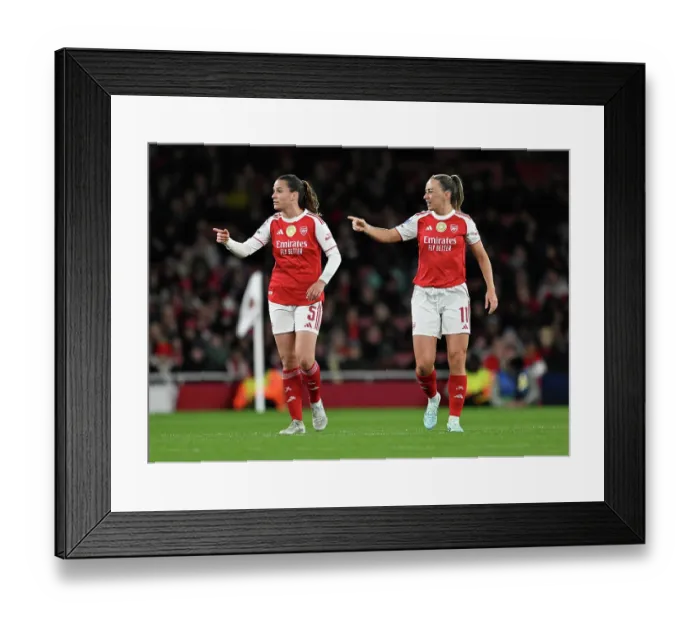 Framed Print : Arsenal v Chelsea - UEFA Women's Champions League 2025 / 26 Quarter-finals First Leg Arsenal v Chelsea - UEFA Women's Champions League 2025 / 26 Quarter-finals First Leg Framed Print : Arsenal v Chelsea - UEFA Women's Champions League 2025 / 26 Quarter-finals First Leg Arsenal v Chelsea - UEFA Women's Champions League 2025 / 26 Quarter-finals First Leg