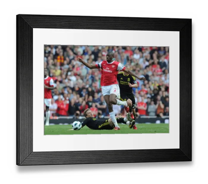 Framed Print : Abou Diaby vs. Lucas Leiva: A Battle at Emirates Stadium - Arsenal 1:1 Liverpool, Barclays Premier League, 17 / 4 / 11 Framed Print : Abou Diaby vs. Lucas Leiva: A Battle at Emirates Stadium - Arsenal 1:1 Liverpool, Barclays Premier League, 17 / 4 / 11