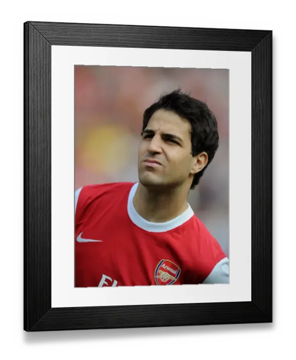 Framed Print : Cesc Fabregas: Arsenal vs Liverpool, 1-1 Barclays Premier League Stalemate, Emirates Stadium, April 17, 2011 Framed Print : Cesc Fabregas: Arsenal vs Liverpool, 1-1 Barclays Premier League Stalemate, Emirates Stadium, April 17, 2011