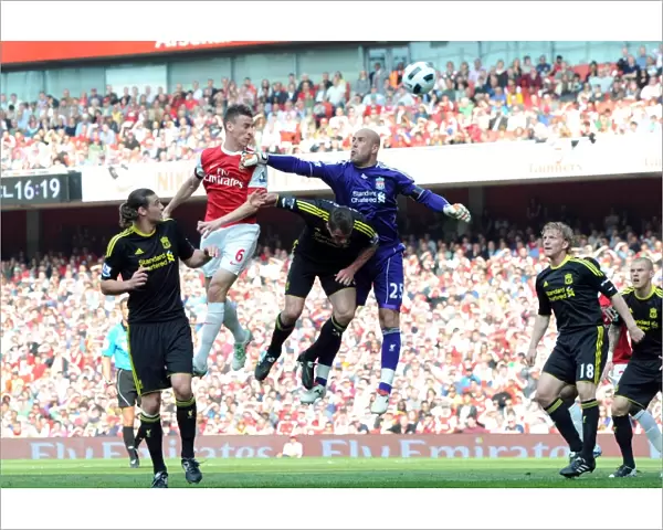 Laurent Koscielny (Arsenal) Pepe Reina (Liverpool). Arsenal 1: 1 Liverpool