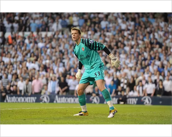 Wojciech Szczesny (Arsenal). Tottenham Hotspur 3: 3 Arsenal. Barclays Premier League