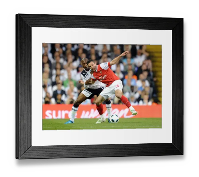 Framed Print : Robin van Persie (Arsenal) William Gallas (Tottenham). Tottenham Hotspur 3: 3 Arsenal Framed Print : Robin van Persie (Arsenal) William Gallas (Tottenham). Tottenham Hotspur 3: 3 Arsenal