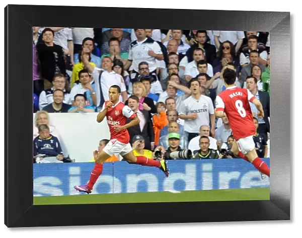 Theo Walcott's Thrilling Equalizer: Arsenal vs. Tottenham Hotspur, 20 / 4 / 11