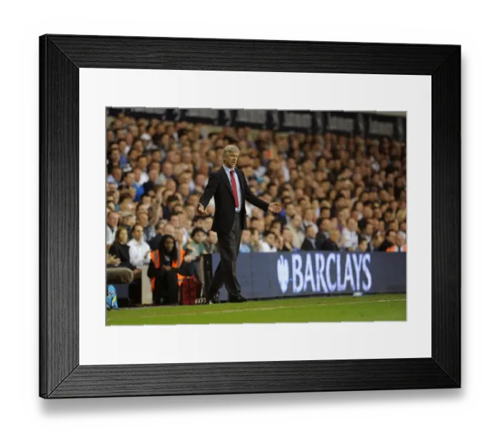 Framed Print : Arsene Wenger: The Battle at White Hart Lane - Arsenal vs. Tottenham Hotspur 3-3, Barclays Premier League, 2011 Framed Print : Arsene Wenger: The Battle at White Hart Lane - Arsenal vs. Tottenham Hotspur 3-3, Barclays Premier League, 2011