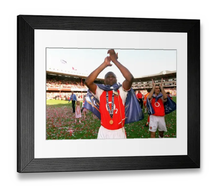 Framed Print : Arsenal vs Leicester City Showdown: May 15, 2004 - Highbury Stadium, London