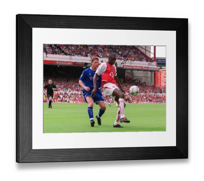 Framed Print : Arsenal vs Leicester City: FA Premiership Battle at Highbury, May 15, 2004 Framed Print : Arsenal vs Leicester City: FA Premiership Battle at Highbury, May 15, 2004