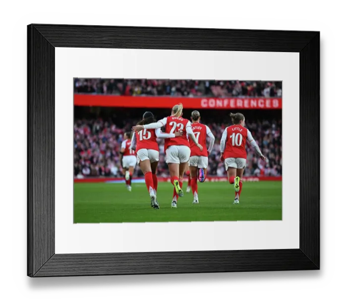 Framed Print : Arsenal v Tottenham Hotspur - Barclays Women's Super League Arsenal v Tottenham Hotspur - Barclays Women's Super League
