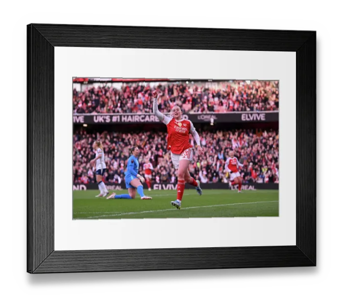 Framed Print : Arsenal v Tottenham Hotspur - Barclays Women's Super League Arsenal v Tottenham Hotspur - Barclays Women's Super League