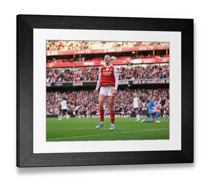 Framed Print : Arsenal v Tottenham Hotspur - Barclays Women's Super League Arsenal v Tottenham Hotspur - Barclays Women's Super League