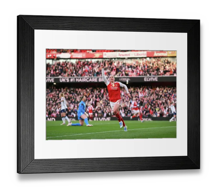 Framed Print : Arsenal v Tottenham Hotspur - Barclays Women's Super League Arsenal v Tottenham Hotspur - Barclays Women's Super League