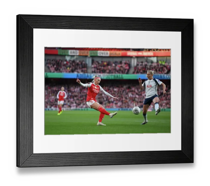 Framed Print : Arsenal v Tottenham Hotspur - Barclays Women's Super League Arsenal v Tottenham Hotspur - Barclays Women's Super League