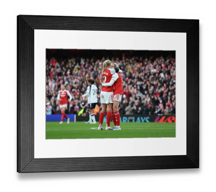 Framed Print : Arsenal v Tottenham Hotspur - Barclays Women's Super League Arsenal v Tottenham Hotspur - Barclays Women's Super League