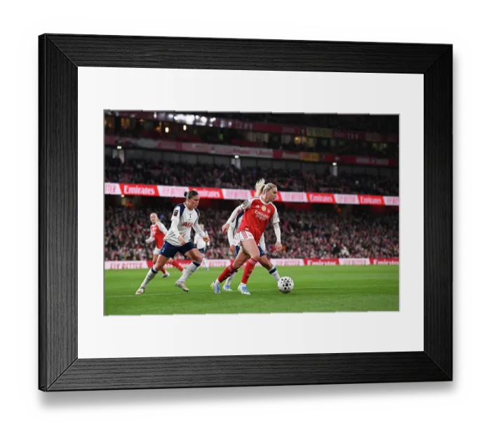 Framed Print : Arsenal v Tottenham Hotspur - Barclays Women's Super League Arsenal v Tottenham Hotspur - Barclays Women's Super League