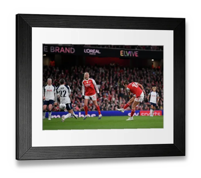Framed Print : Arsenal v Tottenham Hotspur - Barclays Women's Super League Arsenal v Tottenham Hotspur - Barclays Women's Super League